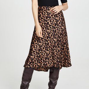 NWOT ba&sh Teddy Midi Skirt- Size Small